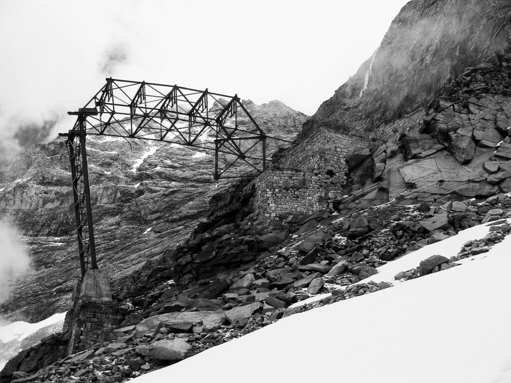 Bergbau Vals Bergstation