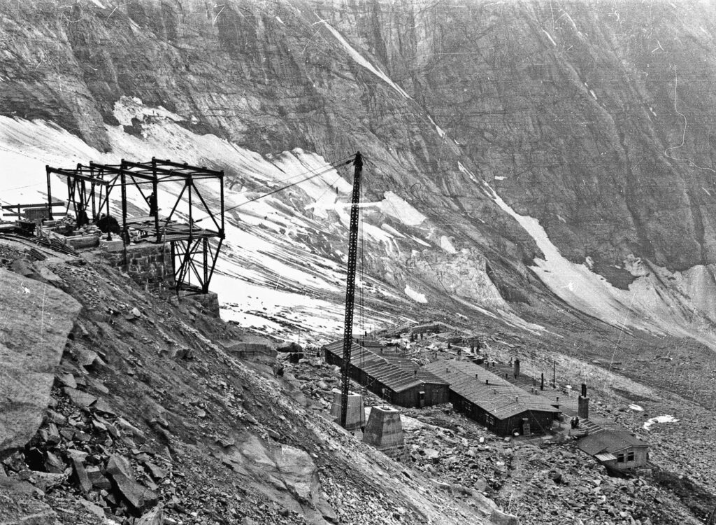 Bergbau Vals Scharte