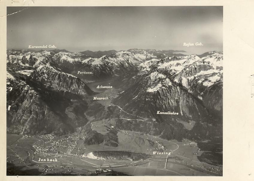 PostkarteBlickJenbachAchenseegebiet1959